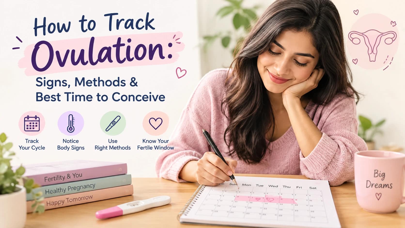 How to Track Ovulation: Signs, Methods & Best Time to Conceive