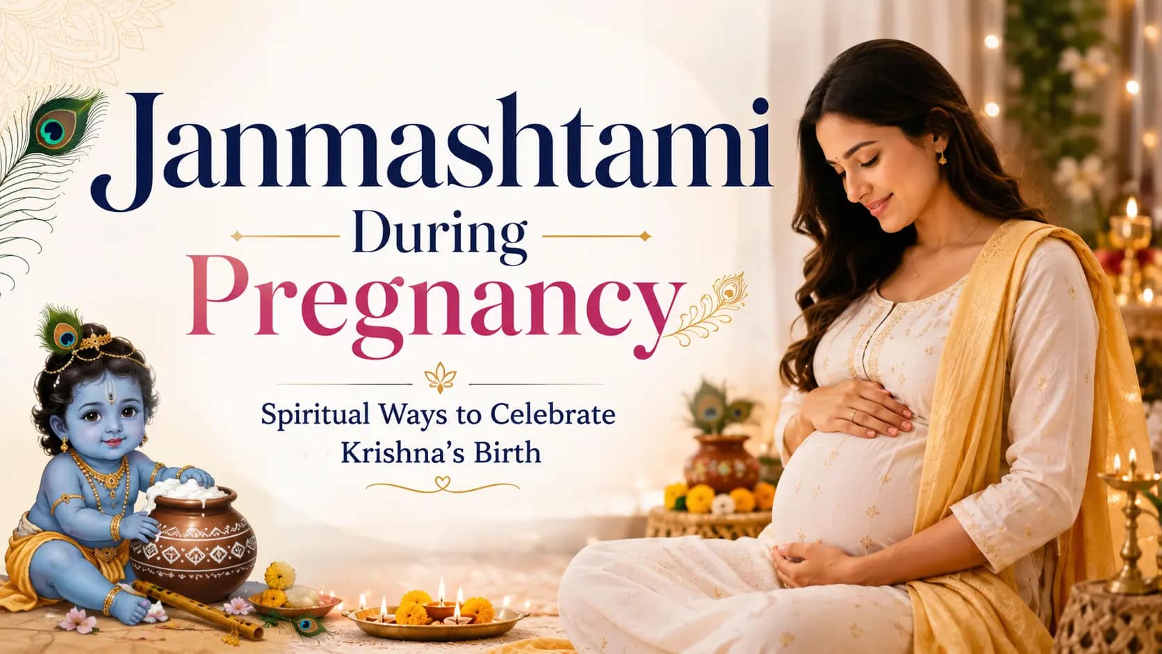 Janmashtami During Pregnancy: Spiritual Ways to Celebrate Krishna’s Birth