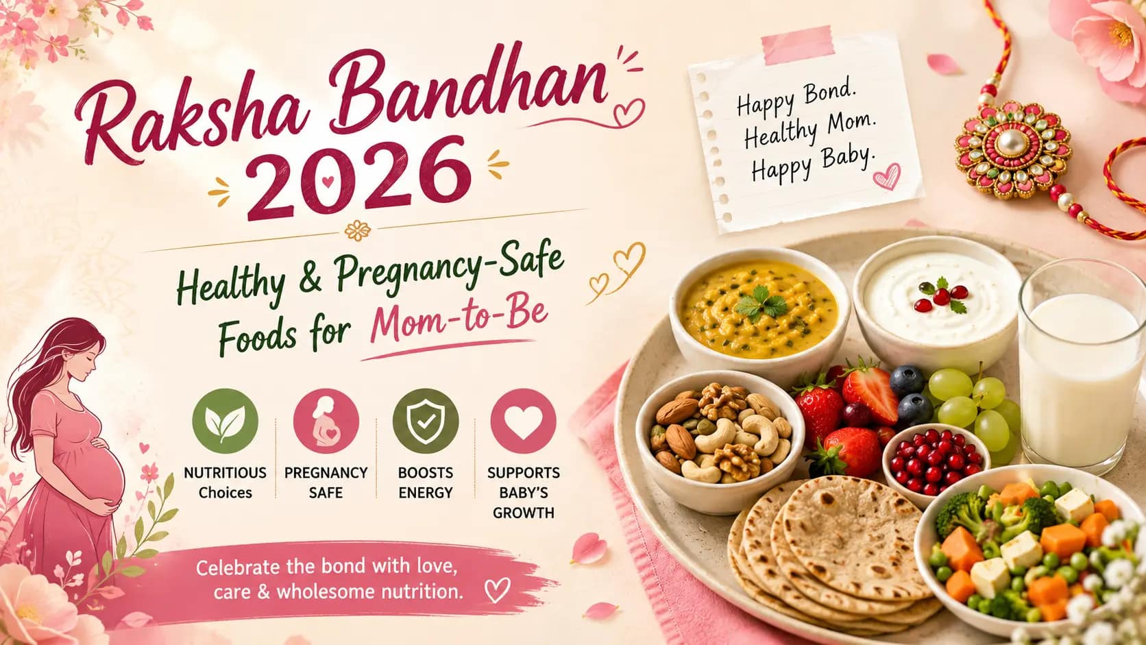 Raksha Bandhan 2026: Healthy & Pregnancy-Safe Foods for Mom-to-Be