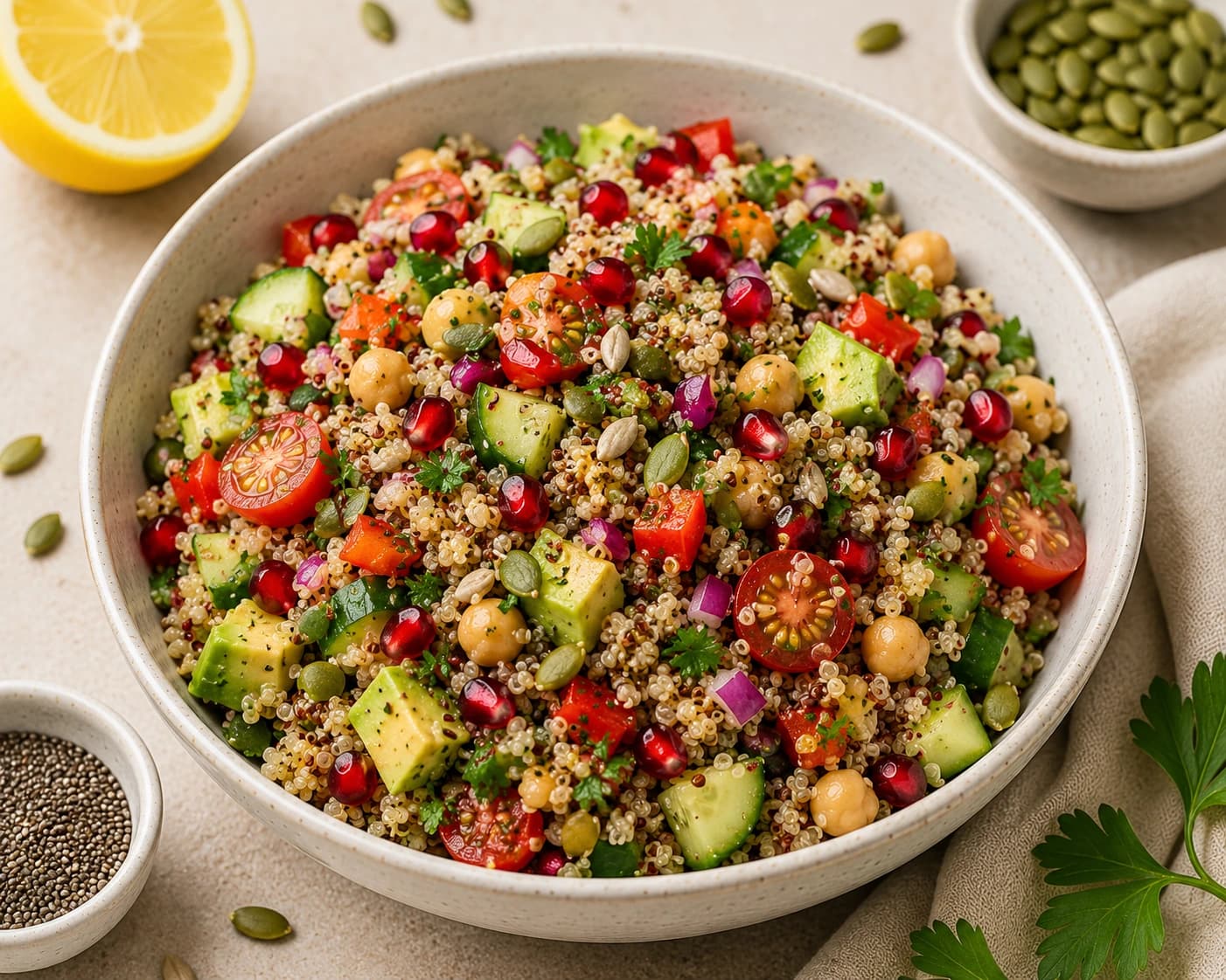 Fertility Boosting Quinoa Salad