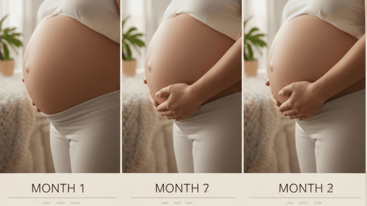 Body Changes in the Third Month of Pregnancy
