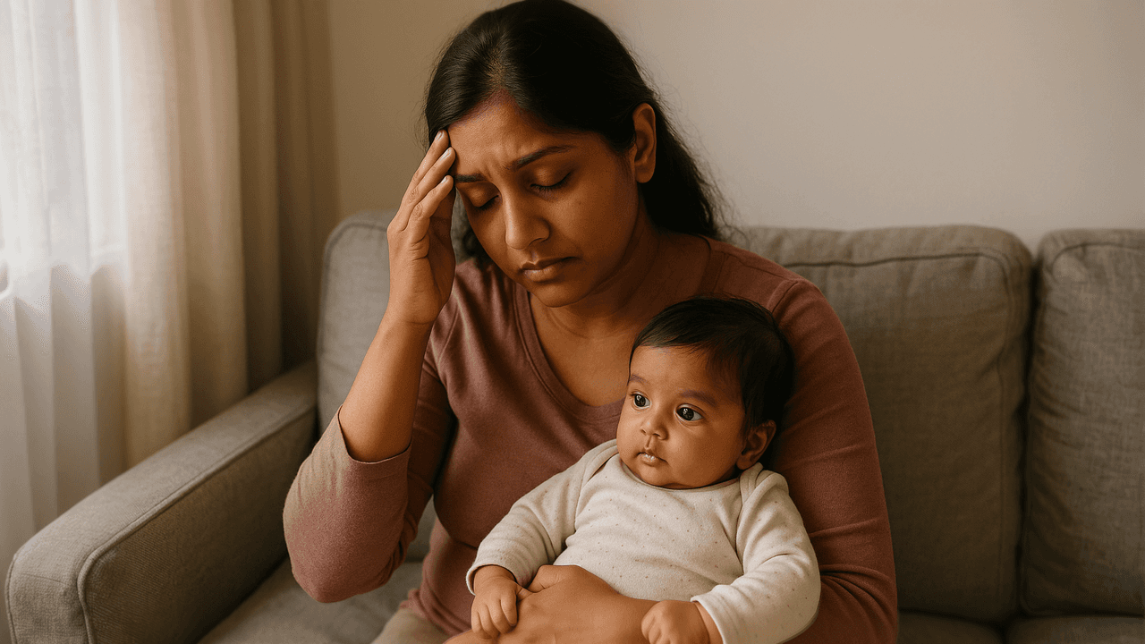 Postpartum Depression: Symptoms and Causes