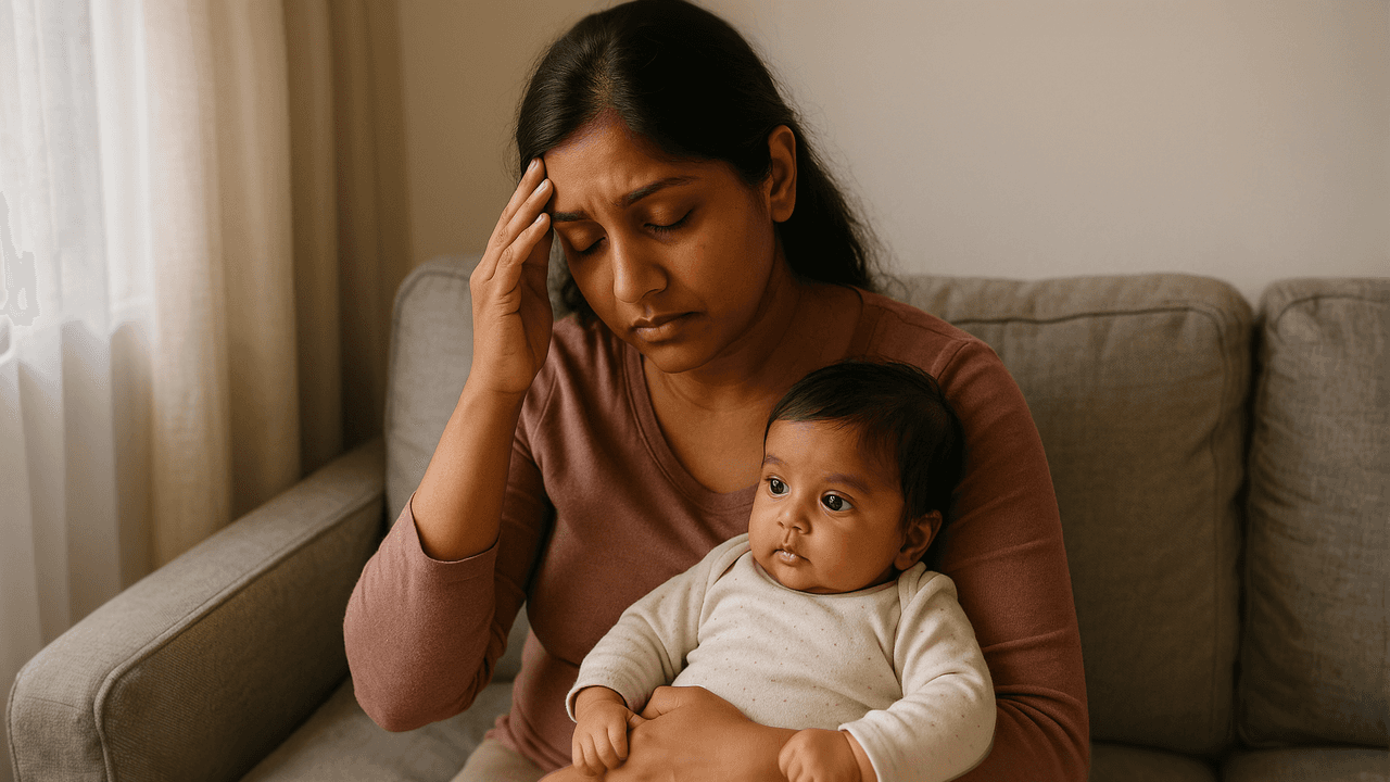 Postpartum Depression: Symptoms and Causes