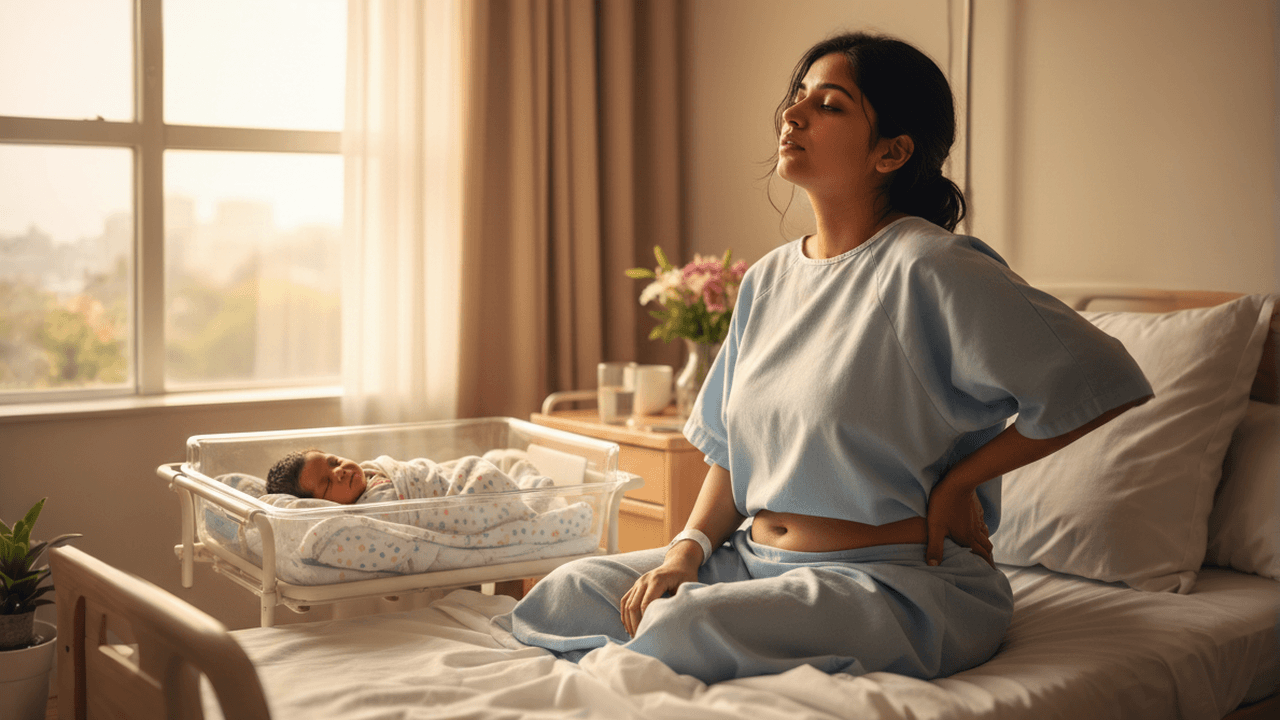 Back Pain After C-Section: How New Moms Can Heal Safely