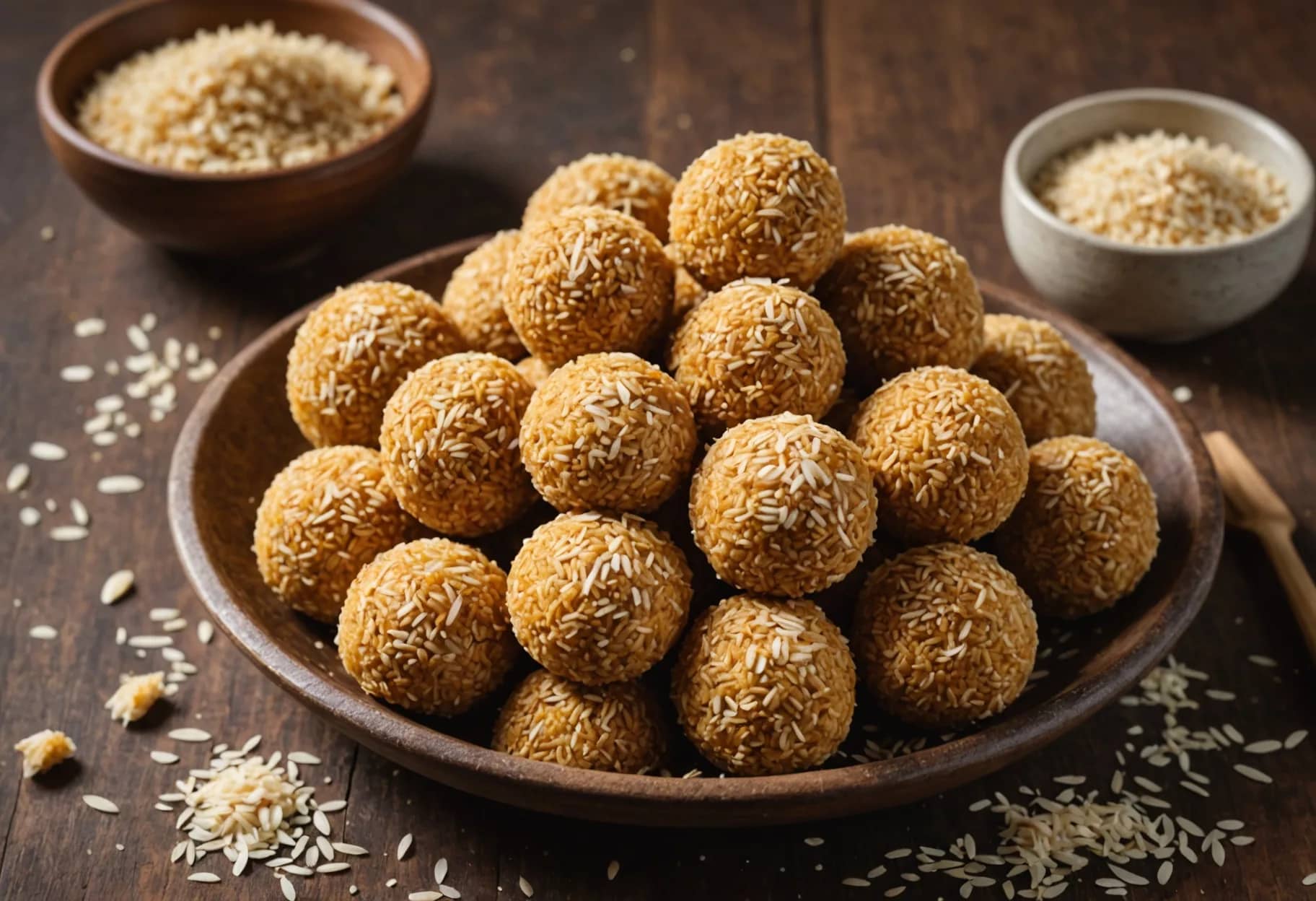 Sesame & Coconut Ladoo
