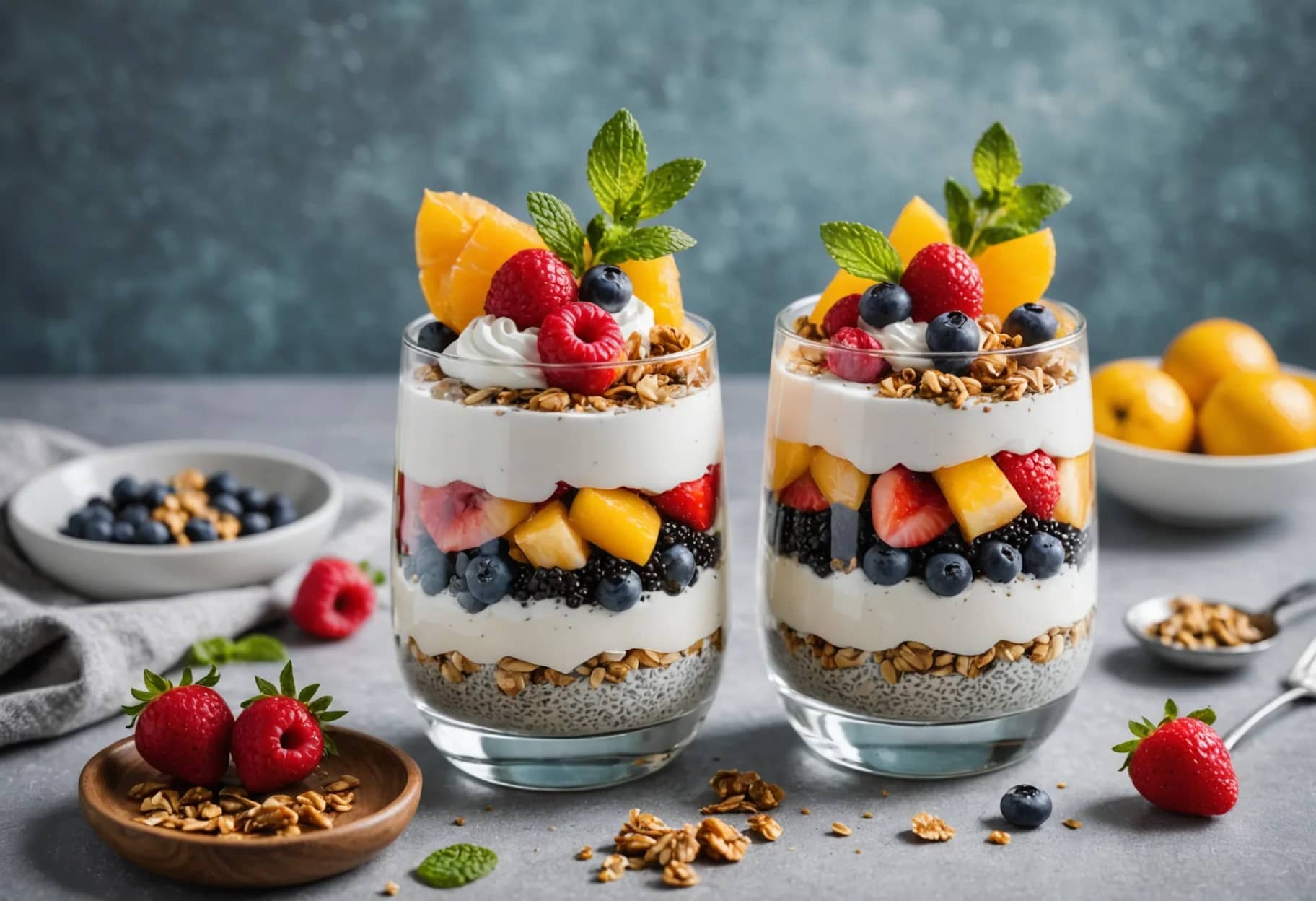 Protein Yogurt & Seed Parfait