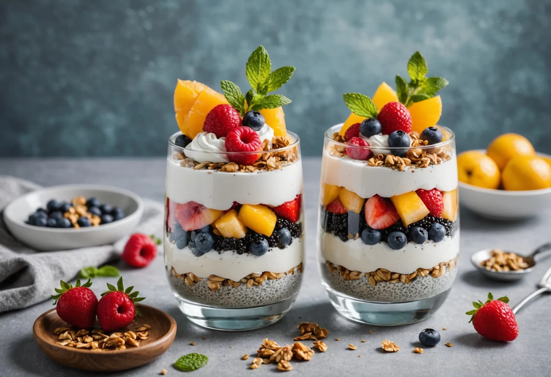 Protein Yogurt & Seed Parfait