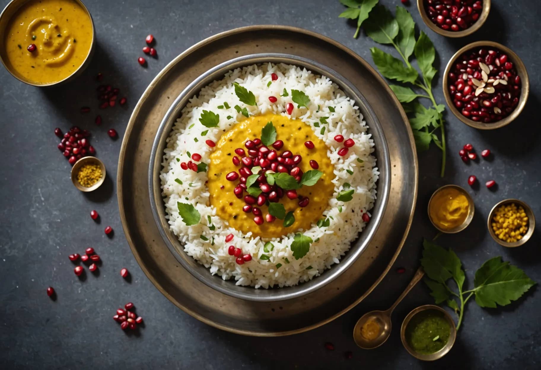 Curd (Yogurt) Rice with Tempering