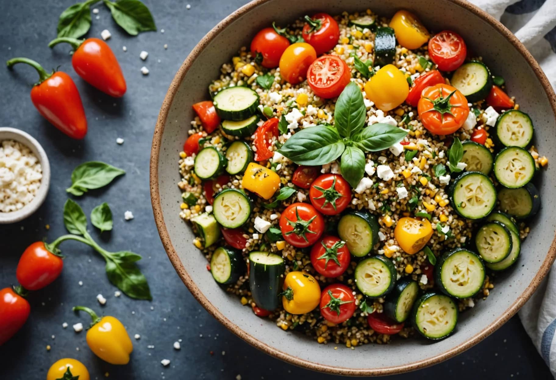 Quinoa & Roasted Vegetable Bowl