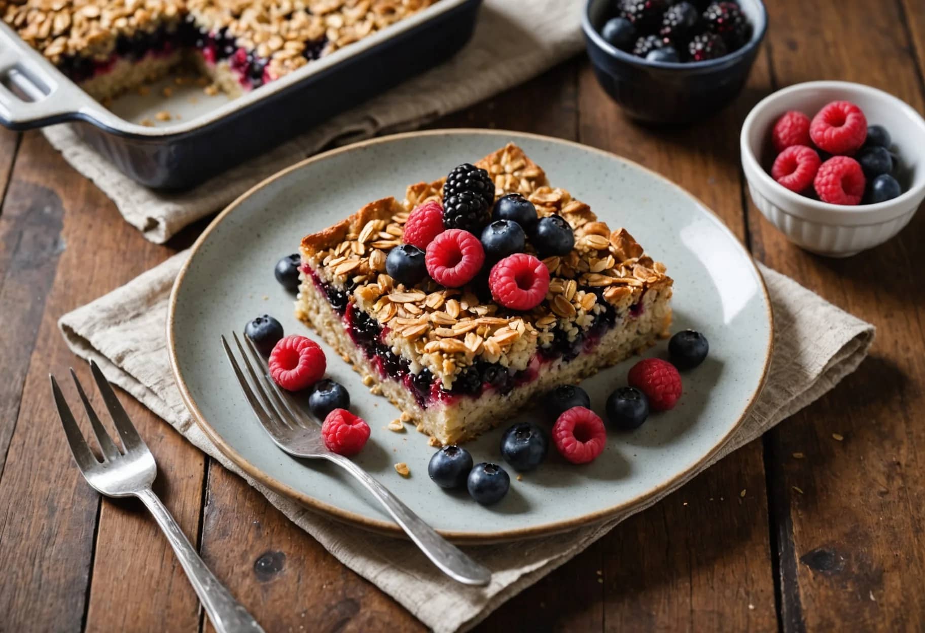 Lactation Oat & Berry Bake