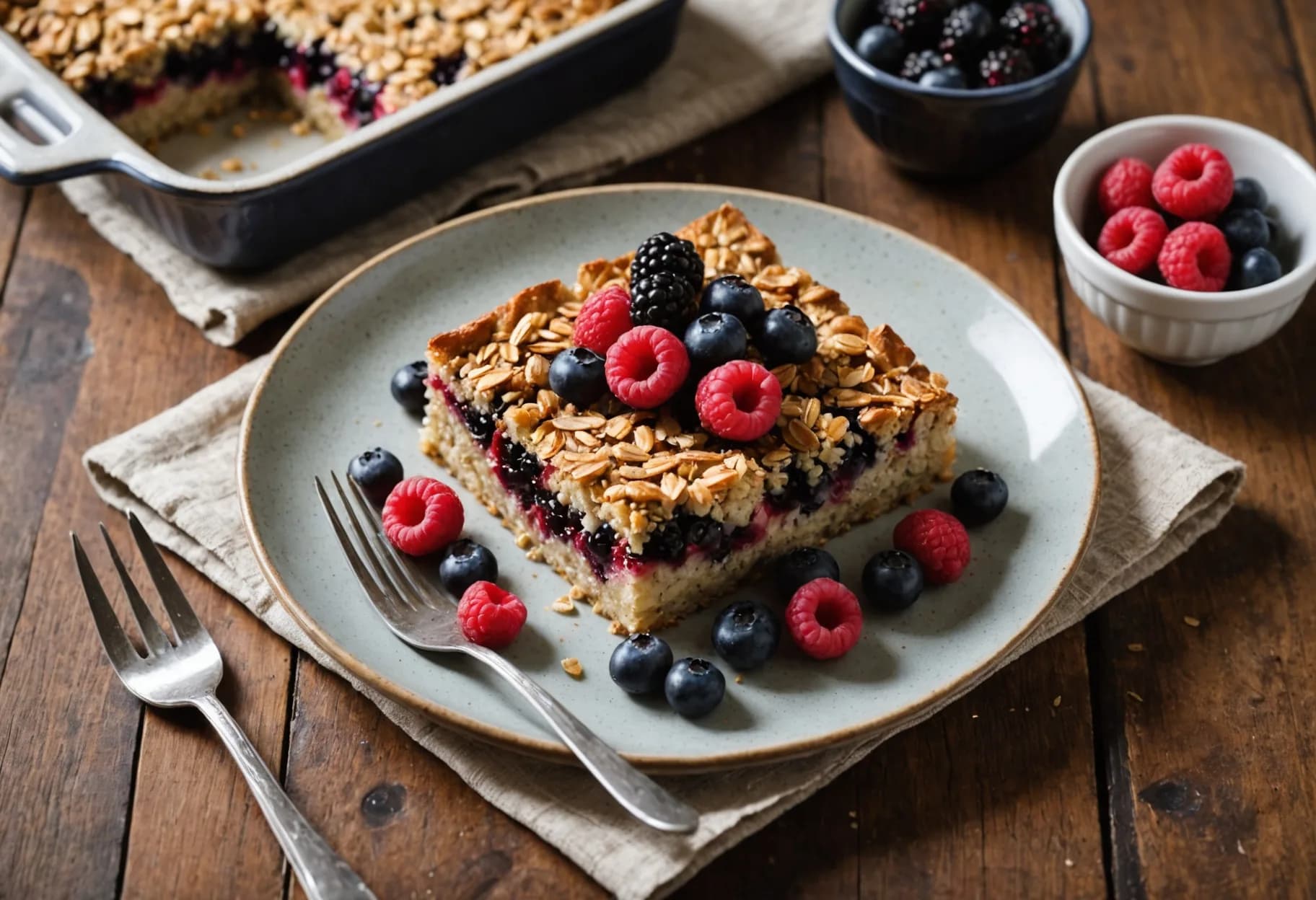 Lactation Oat & Berry Bake