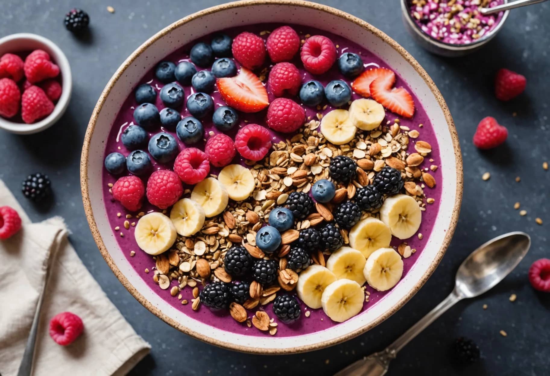 Antioxidant Berry Smoothie Bowl