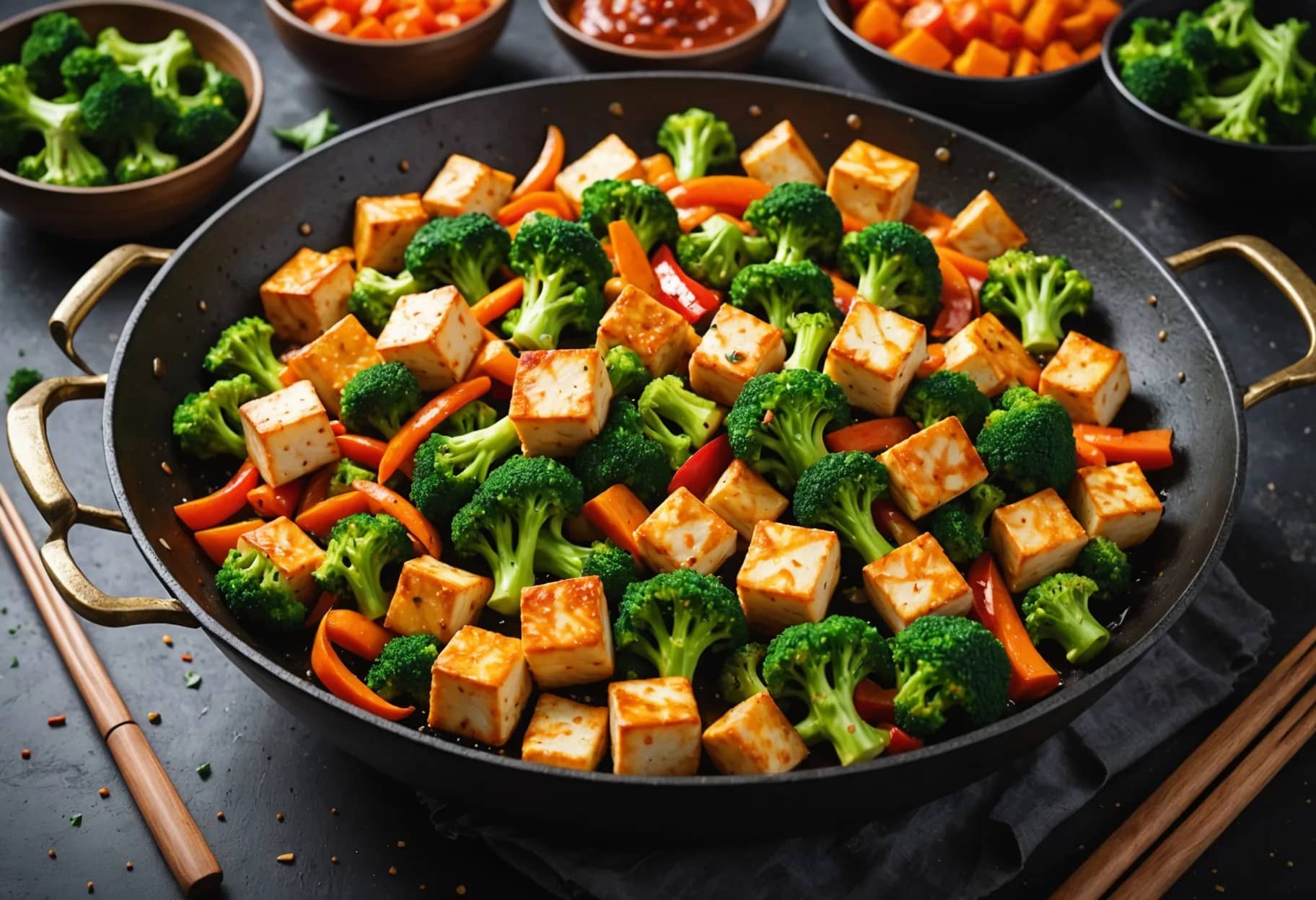 Vegetable & Paneer Stir-Fry