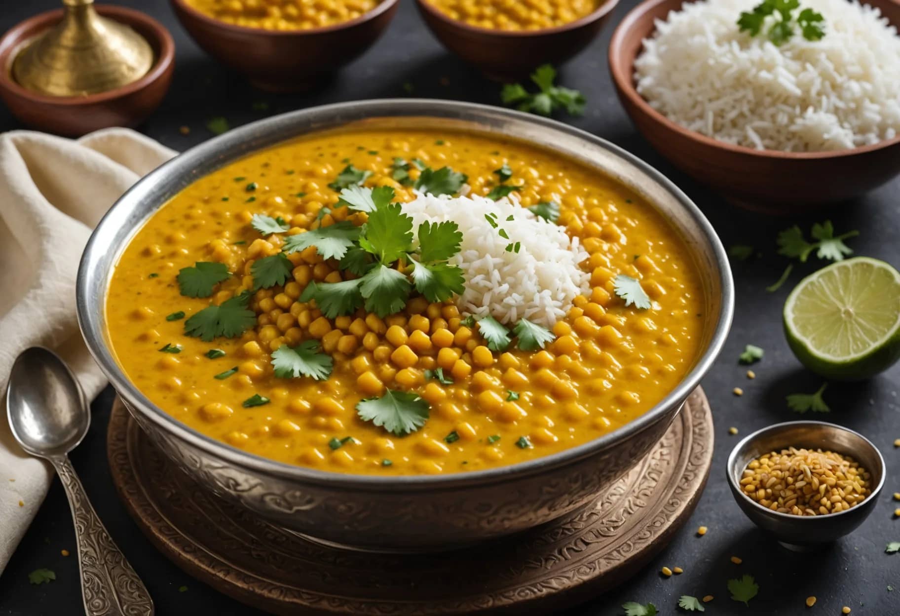 Garlic & Ajwain Dal Tadka